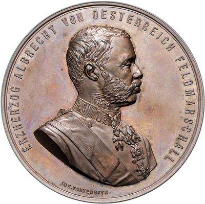 Eh. Albrecht- 50 jähriges Dienstjubiläum - Münzen, Medaillen und Papiergeld