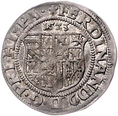 Ferdinand I. 1521-1564 - Mince, medaile a papírové peníze