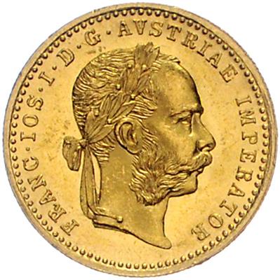 Franz Josef I. GOLD - Münzen, Medaillen und Papiergeld