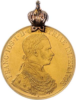 Franz Josef I. GOLD - Münzen, Medaillen und Papiergeld