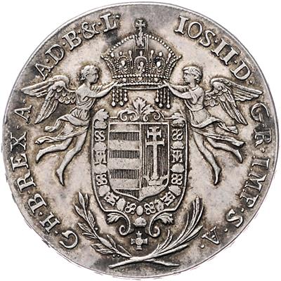 Josef II. - Mince, medaile a papírové peníze