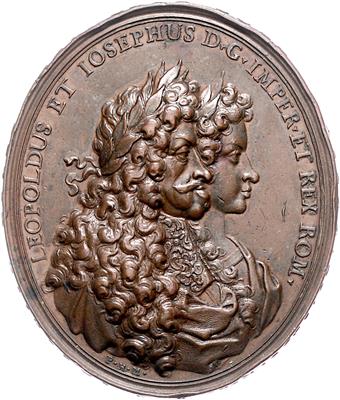 Leopold I. und Josef I. - Coins, medals and paper money