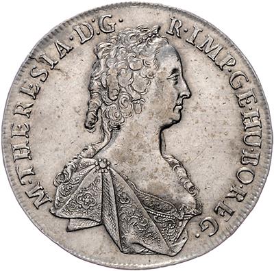 Maria Theresia - Münzen, Medaillen und Papiergeld