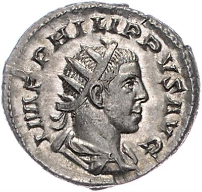 Philippus II. Arabs 247-249 - Mince, medaile a papírové peníze