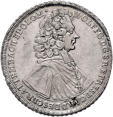 Wolfgang von Schrattenbach 1711-1738 - Coins, medals and paper money