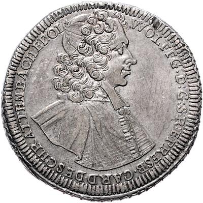 Wolfgang von Schrattenbach 1711-1738 - Münzen, Medaillen und Papiergeld