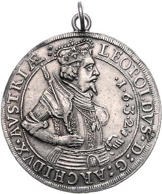 (2 AR) a) Eh. Leopold - Münzen, Medaillen und Papiergeld