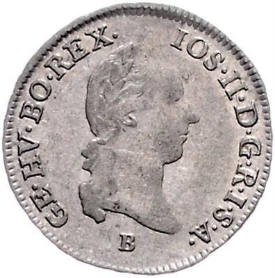 (2 Stk.) Franz I. Stefan - Münzen, Medaillen und Papiergeld