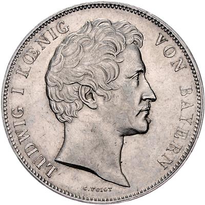Bayern, Ludwig I. 1825-1848 - Coins, medals and paper money