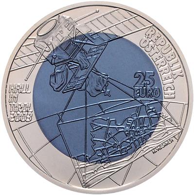 Bimetall Silber/ Niobmünzen - Coins, medals and paper money