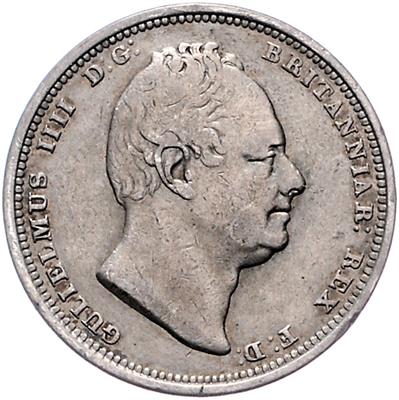 Britisch Guyana- Vereinigte Kolonie von Demerary  &  Essequibo, William IV. 1830-1837 - Coins, medals and paper money