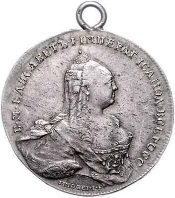 Elisabeth Petrovna 1741-1761 - Münzen, Medaillen und Papiergeld
