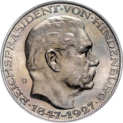 Hindenburg - Mince, medaile a papírové peníze