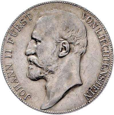 Johann II. 1858-1929 - Monete, medaglie e cartamoneta