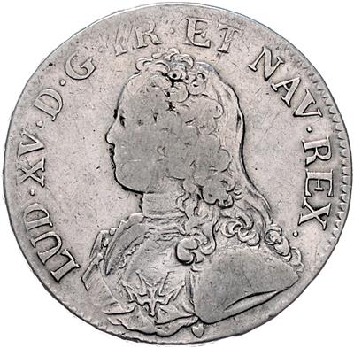 Louis XV-1715-1774 - Münzen, Medaillen und Papiergeld