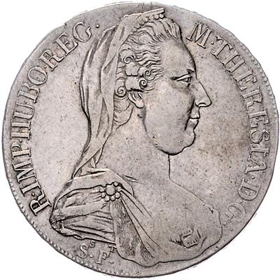 Maria Theresia - Münzen, Medaillen und Papiergeld