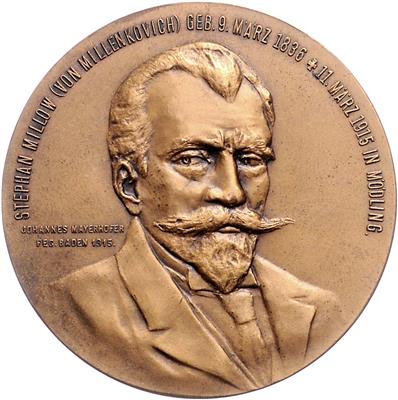Medaillen und Plakette auf bekannte Dichter - Mince, medaile a papírové peníze