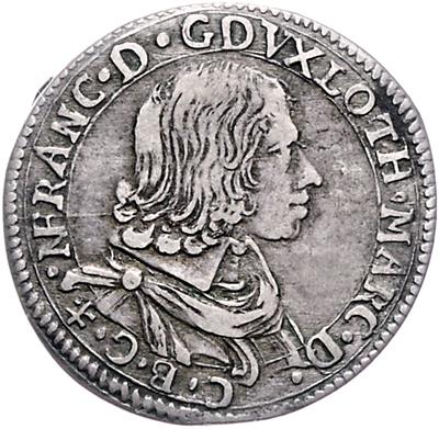 Nikolaus Franz von Lothringen 1634-1635 im florentinischen Exil - Münzen, Medaillen und Papiergeld