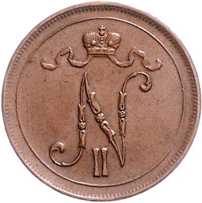 Osmanisches Reich/Finnland - Münzen, Medaillen und Papiergeld