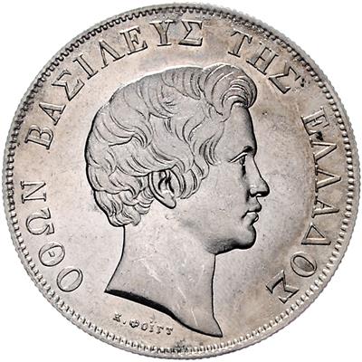 Otto 1832-1862 - Münzen, Medaillen und Papiergeld
