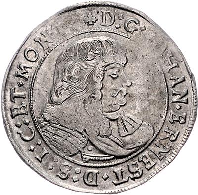 Sachsen-Neu-Weimar, Johann Ernst 1662-1683 - Münzen, Medaillen und Papiergeld