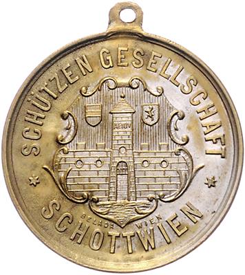 300 Jahrjubiläum der Schützengesellschaft Schottwien 1897 - Coins, medals and paper money