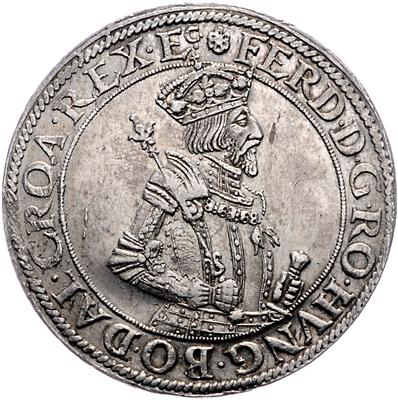 Ferdinand I. - Coins, medals and paper money