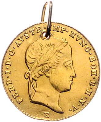 Ferdinand I., GOLD - Münzen, Medaillen und Papiergeld