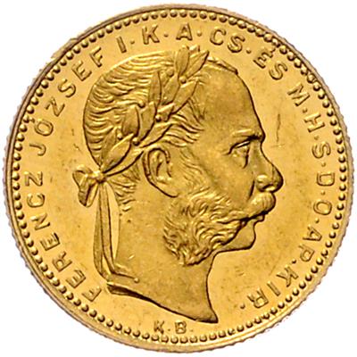 Franz Josef I. GOLD - Münzen, Medaillen und Papiergeld