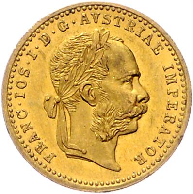 Franz Josef I. GOLD - Münzen, Medaillen und Papiergeld