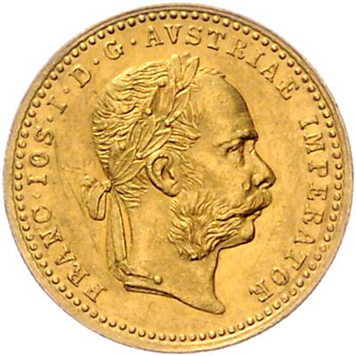 Franz Josef I. GOLD - Münzen, Medaillen und Papiergeld