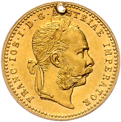 Franz Josef I. GOLD - Coins, medals and paper money