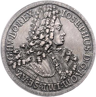 Josef I. - Coins, medals and paper money