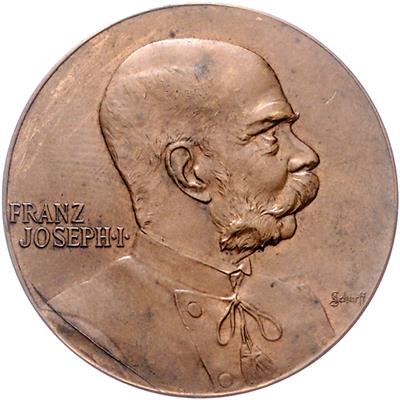 Kaiser Jubiläums- und 5. öst. Bundesschießen in Wien vom 26. Juni bis 6. Juli 1898 - Mince, medaile a papírové peníze