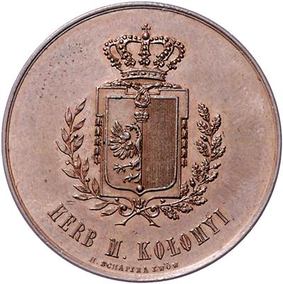 Kolomea in Galizien - Münzen, Medaillen und Papiergeld