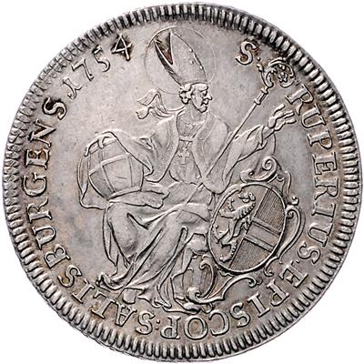 Sigismund Graf von Schrattenbach - Münzen, Medaillen und Papiergeld
