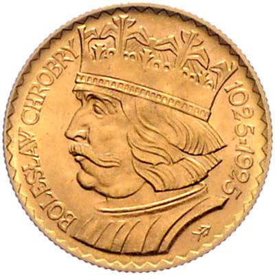 1. Republik 1918-1939 GOLD - Münzen, Medaillen und Papiergeld
