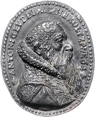 Anton Geuder von Heroldsberg geb. vor oder um 1540 gest. 1604 - Mince, medaile a papírové peníze