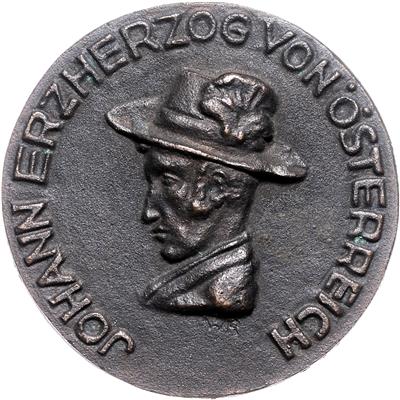 Erzherzog Johann - Münzen, Medaillen und Papiergeld