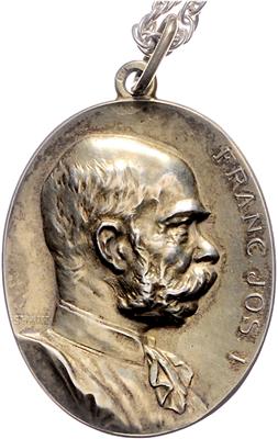 Franz Josef I. und Elisabeth anlässlich des Kaiserjubiläums 1898 - Mince, medaile a papírové peníze