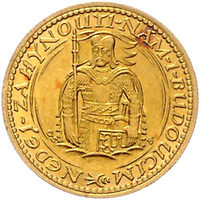 GOLD - Coins, medals and paper money