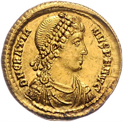 Gratianus 375-383 GOLD - Mince, medaile a papírové peníze