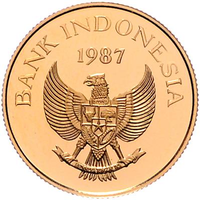 Indonesien, Republik GOLD - Monete, medaglie e cartamoneta