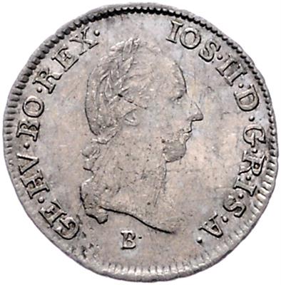 Josef II. - Münzen, Medaillen und Papiergeld