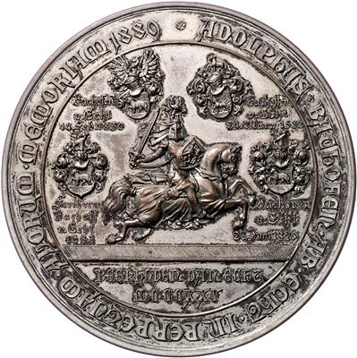 Karl Adolf Bachofen von Echt - Coins, medals and paper money