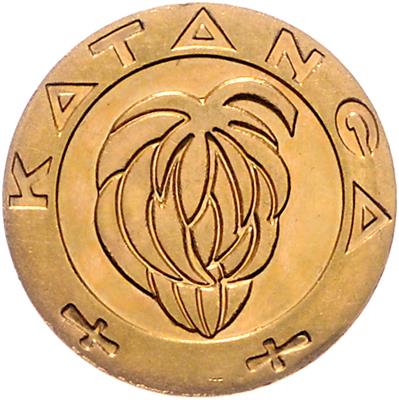 Katanga GOLD - Mince, medaile a papírové peníze