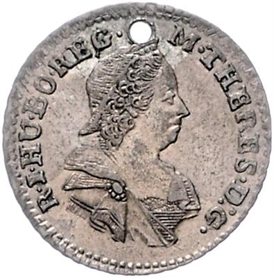 Maria Theresia bis Josef II. - Monete, medaglie e cartamoneta