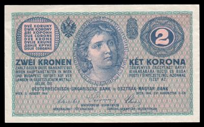 Österreich-ungarische Bank - Münzen, Medaillen und Papiergeld