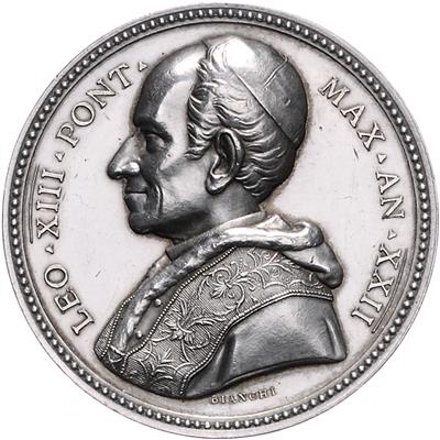 Papst Leo XIII. 1878-1903 - Monete, medaglie e cartamoneta