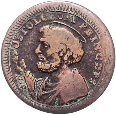 Pius VI. 1775-1799 - Mince, medaile a papírové peníze